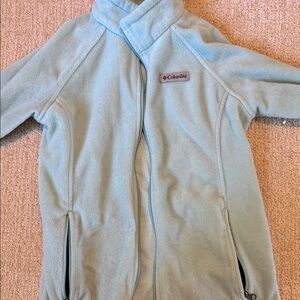 Columbia Kids Soft Blue Fleece Jacket